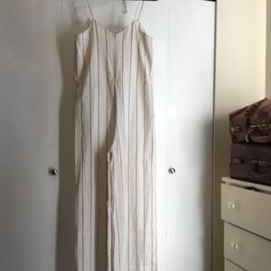 SESSUN linen wide leg jumpsuit